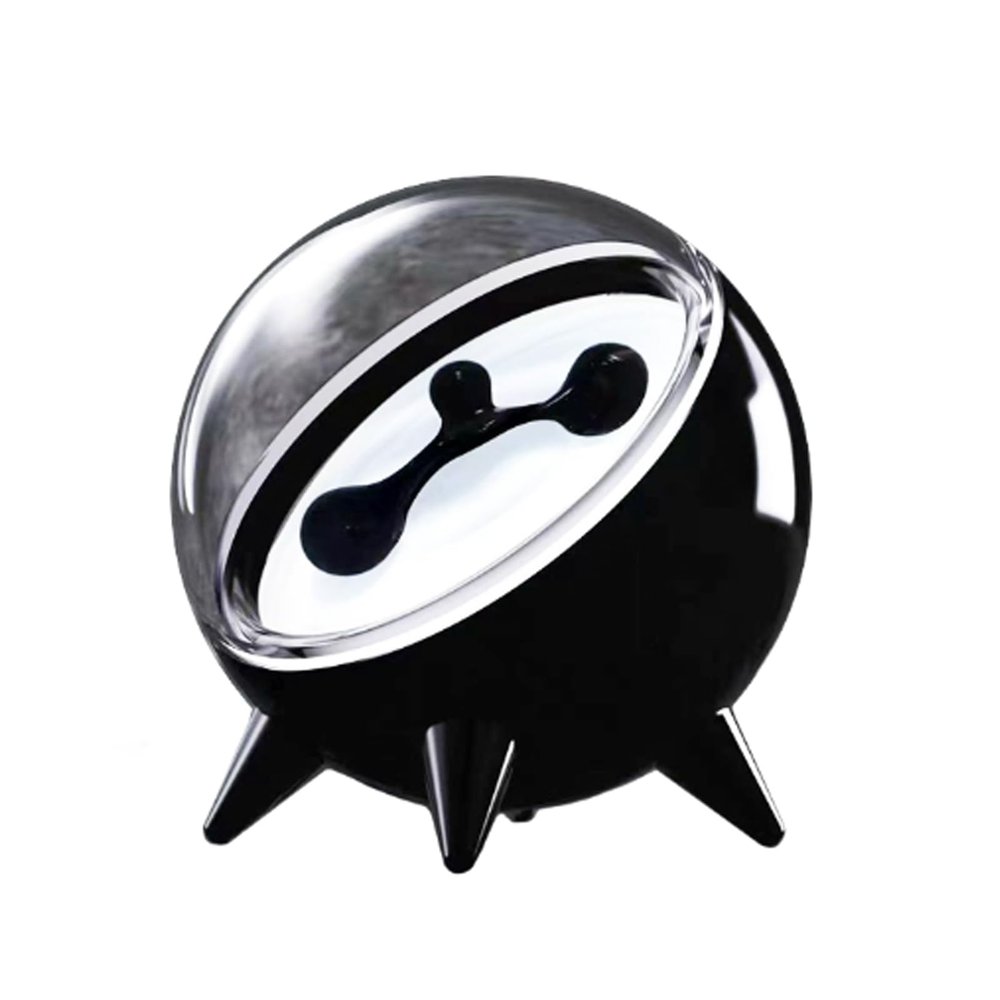 AMQYDT Dancing Ferrofluid Speaker, Ball Ferrofluid Speaker Music Mate, Dancing Ferrofluid Sound Visualizer with Music Rhythm, Venom Magnet Liquid Toy, Desktop Decor, Festival and Birthday Gifts