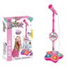 2026 New Kids Star Microphone with Stand - Portable Karaoke Machine Toy with Built-in Music, Colorful Lights & Echo Effects, Adjustable Height for Singing, Music Play view 1