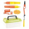 Children's Cardboard Building Tool Set, Educational & Fun, 19cm, Cardboard Construction Tools Kit, Kids Building Sets with Safe Serrated Cutter, Complete 148-Pieces, for School Crafts Making view 1