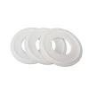 KGETHBZO 20 PCS PTFE 0.5" 1.5" 2" - 4" Tri Clamp Sanitary Silicone Sealing Gasket Strip Ring for Diopter Ferrule(76 x 91mm) view 1
