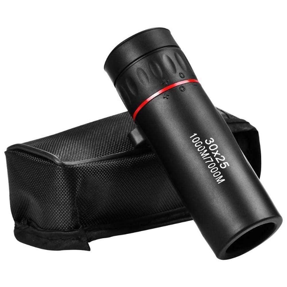 30X25 HD Telescope with Optical Zoom - Clear View Binoculars with Adjustable Focal Length, Includes 7X Monocular for Enhanced Comfort