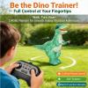 Inflatable Dinosaur, Inflatable Remote Control Dinosaur Toy, Large RC Inflatables Walking Dino with 20s Fast Inflation & Deflation, 360 Rotating Movement, Rechargeable Indoor Outdoor Toy (Large) view 2