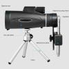 18x62 HD Portable Telescope for Adults and Kids - Monocular for Astronomy with Tripod & Mobile Phone Clip - Black view 3