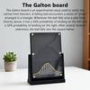 12 * 18cm Galton Board Experiment Model, Normal Distribution Probability Teaching Demonstration, Mathematical Model with Curve, Inspire Curiosity and Enhance Learning, for Probability Education view 3