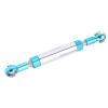 Aluminum Alloy Adjustable Servo Steering Link Rod, RC Car Link Rod, Hydraulic Style Pull Rod with Decals for Axial SCX10 1/10 RC Crawler, Durable CNC Anodized Replacement Part for (70-76mm) view 2