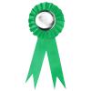100 Set Tinplate Badge Pin Button Blank Materials, DIY Corsage Party Supplies, 44mm Baby Shower Wedding Birthday Celebration Accessories with Plastic Ring for Festivals Events Gift (Green) view 4