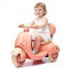 12V Kids Ride On Electric Motorcycle Toddler Scooter - 3-Wheel Stable, Parent Remote, Wooden Handle, Dual Motor Soft Start, Anti-Slip Wheels, Bluetooth Lights, ASTM/CPC for 3-6 Years (Pink) view 1