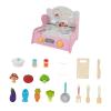 Wooden Play Kitchen Set Pretend Play Cooking & Baking Kit for Preschool Kindergarten Fine Motor Skills Birthday Gift- Set B view 4