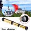 35mm Lightweight Retro Handheld Zoom Monocular Telescope - Perfect for Children's Outdoor Camping Adventures view 3
