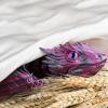 3-d Printed Dragon 3-d Printed Toys Feathered Dragon Articulated for Home Office Executive Desk Decoration Surprise Fantasy Gifts-Black and Purple Gradient||29cm/11.4in view 4