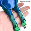 3D Animals 3D Print Toys Sitting Frog 7*9cm/2.8*3.5in Articulated for Stress Relief Home Office Decompression Decor Executive Desk Toys-Pink Gold view 4