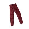 1/12 Scale Male Action Figure Trousers, Red PU Leather Pants for 1:12 Doll Clothes, Collectible Miniature Costume Accessory view 1