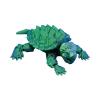 3 d Printed Animals 3D Print Toys Alligator Snapping Turtle Articulated Mouth 17.6x8.6cm/6.9x3.4in Articulated for Stress Relief Home Office Decompression Decor Executive Desk Toys-Laser Green view 1