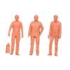 getuse 3X Miniature Tiny People Model Figures for DIY Crafts, Train Station Layout, Fairy Garden, Architectural Scene- 2.8cm view 1