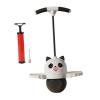 getuse Panda Shape Pogo Ball with Handle Pogo Jump Toy Kids Bouncing Ball Pogo Stick for Games Exercise Balance Ability Toys- White view 1