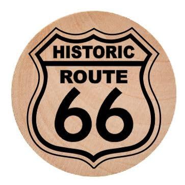 Historic Route 66 Wooden Nickel Collectible WN15