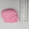 Handmade Skull Buddy Sensory Stress Ball, Pink Silicone Squishy Fidget Toy, Anxiety Relief Desk Companion, Hand Strength Excercise (Shore A 6-8 Hardness) view 2