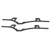 2Pcs Carbon Fiber Chassis Rails 1/10 RC Crawler for Capra SCX10 III for TRX4 confident view 1