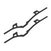 2Pcs Carbon Fiber Chassis Rails 1/10 RC Crawler for Capra SCX10 III for TRX4 confident view 3
