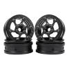 2.2 Inch Wheels Rim for 1/8 1/10 RC Crawler for SCX10 for TRX4 confident(4PCS B) view 1