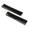 2 Pcs Rear Side Skirt Winglets, Universal Car Rear Side Skirt Winglet Diffuser, Bright Black ABS Scratch Proof Side Skirt Winglet Spoiler with 6 Screws, for Cars SUVs and Commercia view 2