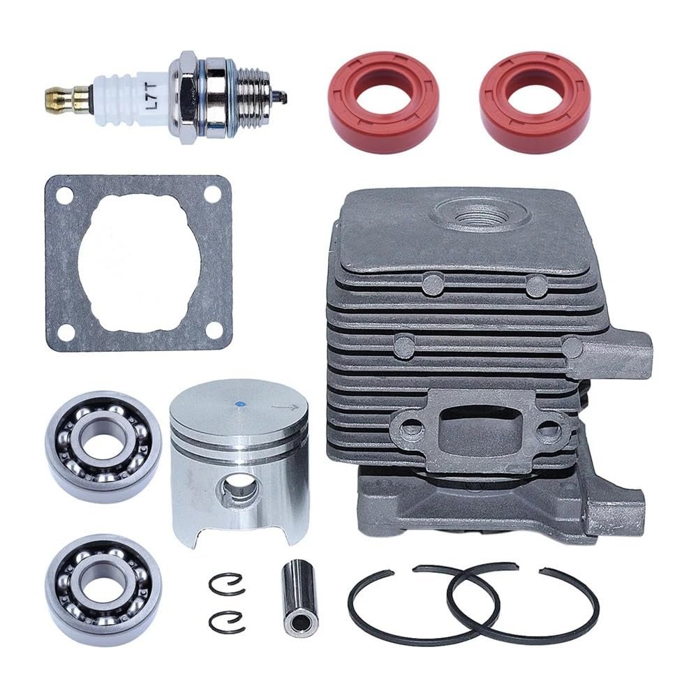 DAwFT Cylinder Piston Kit 34mm Fit for FS38 FS45 FS46 FS55 KM55 HL45 FS45L FS45C FS46C KM55C KM55R KM55RC 41400201202 Replacement Parts