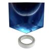 1:12 Scale Miniature Scene Background Board Display Case for Action Figures & Model Cars, 8.46x8.46 Inch, Space Themed Backdrop for Collectible Showcase view 4