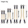 8PCS Brass High Clearance Link Set, Chassis Steering Links for TRX4M 1/18 RC Crawler Parts & Accessories confident view 3