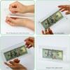 10Pcs Dollar Bill Frame Display Acrylic Dollar Bill Holder 3.9X7.8Inch for Dollar Bill Display Case Magnet Currency Display Frame Self Standing for Money Ticket Picture Photos (10) view 4