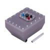 Aluminum Fuel Cell Receiver Box 1/10 RC Crawler Car for Axial for Capra 1.9UTB Trail Buggy Simulation confident(Titanium) view 1