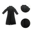 1/12 Scale Women Figure Trench Coat, Handmade Doll Clothes Costume for 6 Inch Action Figures, Miniature Clothing Doll Model Accessories view 4