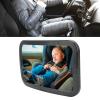 Baby Car Mirror for Rear Facing Infant, Child Safety Car Seat Mirror, 360 Adjustable Shatterproof Backseat Mirror with Strong Straps, Universal Fit for Cars Trucks SUVs view 4