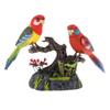 getuse Simulated Sound Activated Bird Toy Electric Induction Bird Voice Control Toy with Pen Holder, Realistic Parrot Decoration for Desk view 2