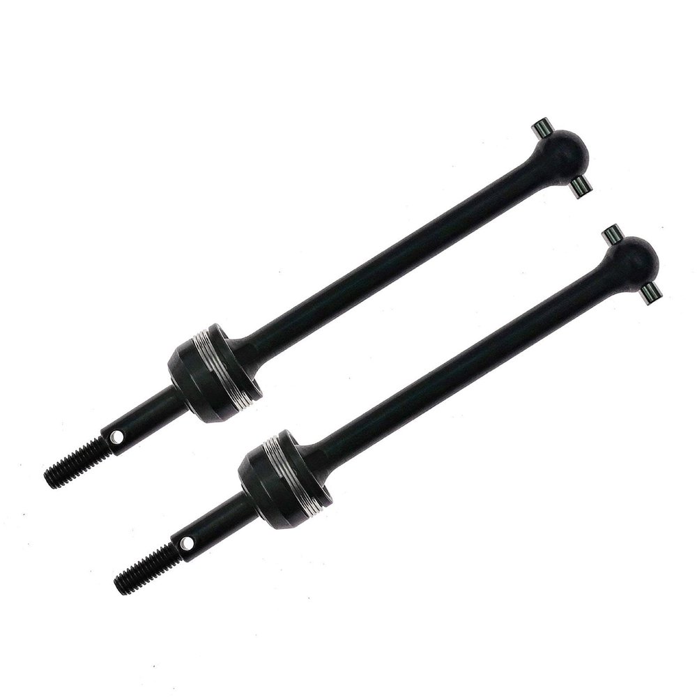 2X RC Car Drive Shaft Set Accessories Easy to Install Assembly Steel Parts for 1/10 Fighter DT04 58741 Rear CVD