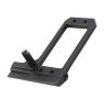 1/10 RC Servo Mount Low Center for Phoenix F10 VP, Aluminum Alloy 4 Link Adapter, Precise Control Upgrade with Enhanced Durability, Optimized Design for Improved Stability and Corn (Black) view 2