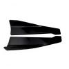 1 Pair Car Side Skirt Universal Bumper Spoiler Front Rear Lip Anti-Collision(A) view 1