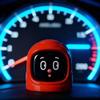 Car Robot Dashboard  Smart Car Emotional Companion Decoration with Animated Expressions, Cute AI-Inspired Dashboard Buddy for Mood Boost & Interior Style (Pink) view 3