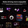 Car Robot Dashboard  Smart Car Emotional Companion Decoration with Animated Expressions, Cute AI-Inspired Dashboard Buddy for Mood Boost & Interior Style (Pink) view 4