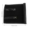 Alasum PU Leather Dice Storage Bag Dice Rolling Mat for Travel with Zipper Velvet Lining for Game Accessories view 2