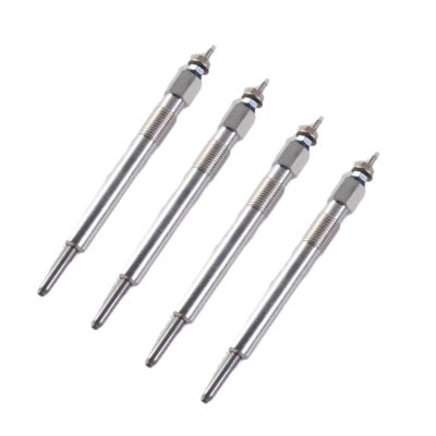 4pcs 24V Glow Plug 18970337610 Compatible With Isuzu 4HF1 4HE1 4BG1 4BC2 NKR NPR 4.3L Diesel Engine Excavator Accessories Parts Replacement