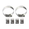 JNIIZVNM Exhaust Bellows Replacement Parts Kit Includes 875822 876294 876631 875848 Compatible with Penta AQ Stern Drive Motor view 2