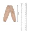1/12 Scale Male Figure Pants for 6 Inch Action Figures, Khaki Doll Clothes Soldier Accessories view 2
