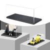 1:32 Model Car Display Box Clear with Black Base Case, Practical, Multifunctional Dustproof Acrylic Display Case for Collectibles view 3
