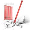 8Pcs Chassis Aluminium Alloy Link Rod, RC Link Rod Accessory for SCX10 1/10 Scale 313mm Wheelbase RC Crawler Car, Upgrade Metal Link Rod Set with Red and Titanium Color Options, Du (Red) view 4