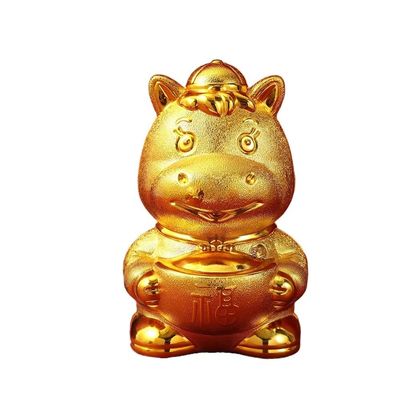 2026 Year of The Horse Zodiac Piggy Bank - New Year Gift Decoration for Spring Festival Blessings(Largehorsepiggybank)