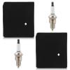 #US Replace Parts 2pc Air Fliter Spark Plug for Harbor Freight for Predator 3500W Inverter Generator - (datG.1225#00218) view 1
