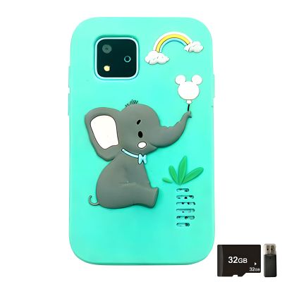 Smartphone Toy with 16 Fun Learning Games 48MP Camera Shockproof Animal Theme for Ages 3 9 Learning Games