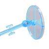 10PCS Action Figure Stand, Plastic Translucent Doll Model Support Base, Display Holder for 6 Inch Figures with 30 Accessories, 40 Screws and Nuts, Compatible with SD BB Dolls and F (Transparent Blue) view 2