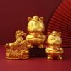2026 Year of The Horse Zodiac Piggy Bank - New Year Gift Decoration for Spring Festival Blessings(Coppercoinhorsepiggybank) view 3