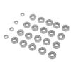 1/8 RC Ball Bearing Kit, Steel Ball Bearings for ZD Racing 08421 08423 08425 08426 08427 08428 9020, High Accuracy Wheel Hub Ball Bearings Set with 24 PCS, Smooth Performance Upgra view 3